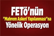 Kocaeli merkezli FETÖ operasyonu