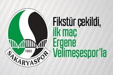 Fikstür çekildi, ilk maç Ergene Velimeşesporla