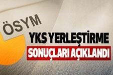 YKS tercih sonuçları açıklandı