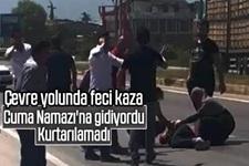 Çevre yolunda feci kaza