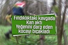 Yeğenine şiddet uygulayan kocayı bıçakladı