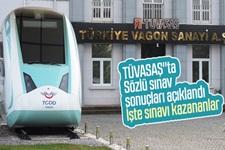 TÜVASAŞ''ta sözlü sınav sonuçları açıklandı