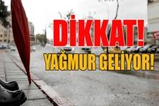 Yağış geliyor, sıcaklıklar 12 derece birden düşecek