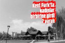 Kent Park'ta kadınlar birbirine girdi: 2 yaralı