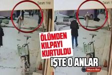 Ölümden kıl payı kurtuldu