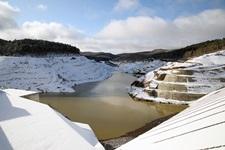 Akçay Barajı'nda seviye 25,5 metreye ulaştı