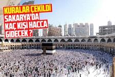 Kuralar çekildi; Sakarya'dan kaç kişi Hacca gidecek?