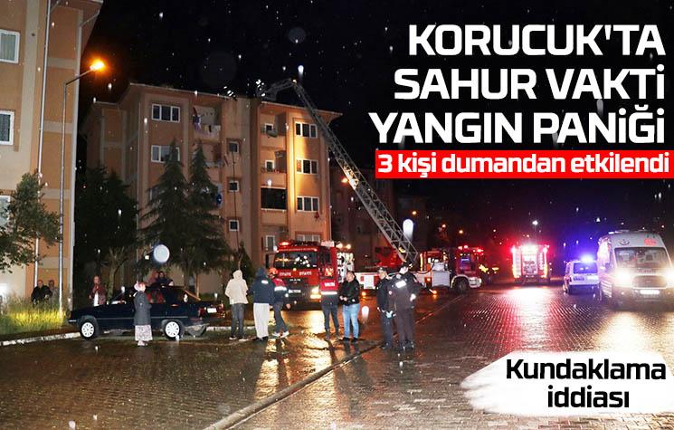 Korucuk'ta sahur vakti korku dolu anlar