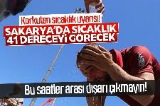 Sıcaklık 41 dereceyi görecek