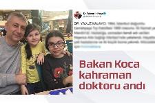 Bakan Koca’dan Yavuz Kalaycı paylaşımı