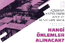 İşte kafe ve restoranlarda alınacak önlemler