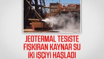 İki işçi kaynar suyla haşlandı