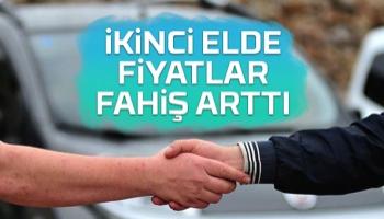 Otomobilde ikinci elde fahiş fiyatlar düşündürüyor