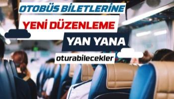 Otobüste yan yana oturabilecekler