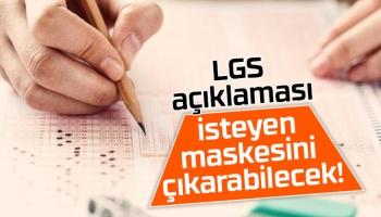 Bakan Selçuk'tan LGS açıklaması