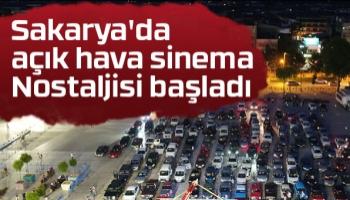 Sakarya'da açık hava sinemasına büyük ilgi