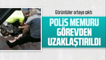 Polis memuru görevden uzaklaştırıldı