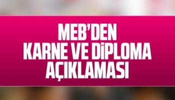 Karne ve diploma açıklaması