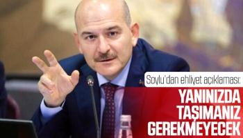 Ehliyeti yanımızda taşımamız gerekmeyecek