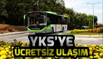 YKS'ya girecek öğrencilere otobüs ücretsiz