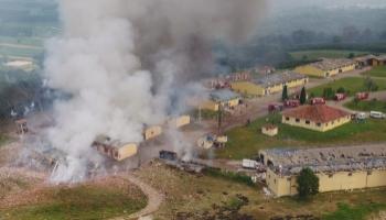 110 ton patlayıcı olduğunu değerlendiriyoruz