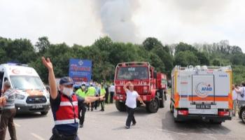 Bakan açıkladı; Yangın söndürme uçağı gönderildi