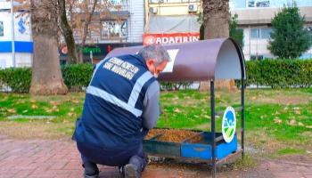 Büyükşehir sokak hayvanları unutmuyor