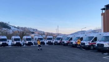 Sakarya'ya 10 yeni ambulans aracı