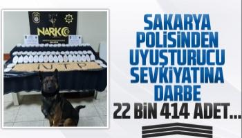 Sakarya polisinden uyuşturucu sevkiyatına darbe