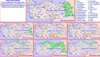 Yağış ve soğuk hava gidiyor