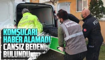 Anahtarcı yardımıyla eve giren polis cesedini buldu