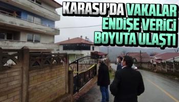 Karasu'da vakalar endişe verici boyuta ulaştı. Sağlığımız tehlikede...