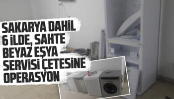 Sahte beyaz eşya servisi çetesine operasyon: 41 gözaltı