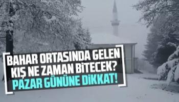 Sakarya'da mevsime kışa döndüren hava ne zaman gidiyor...