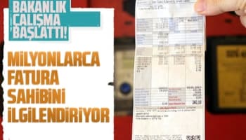 Milyonlarca fatura sahibini ilgilendiren gelişme