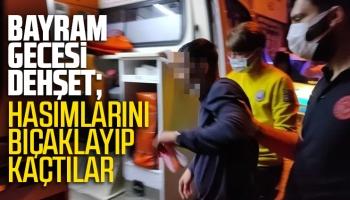 Bayram gecesi dehşet; Hasımlarını bıçaklayıp kaçtılar