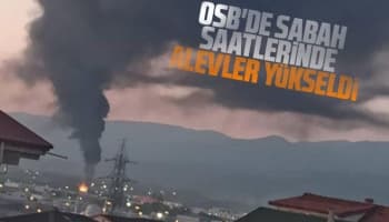 Arifiye 1. OSB'de sabah saatleri; Alevler yükseldi!