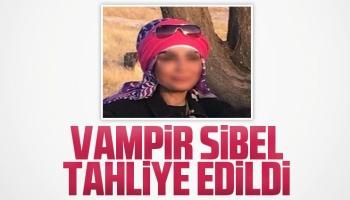 Vampir Sibel tahliye edildi!