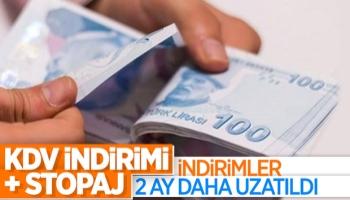 KDV indiriminde süre uzatıldı; İşte sektörler