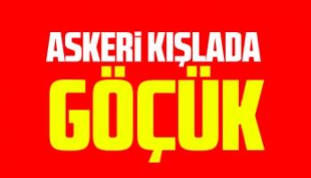 Askeri kışlada göçük