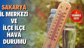 Sakarya  İl Merkezi  ve  İlçe İlçe  Hava  Durumu