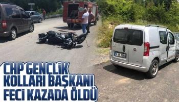 CHP Gençlik Kolları Başkanı feci kazada öldü