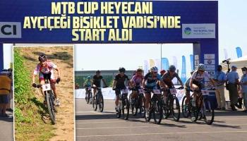 MTB Cup heyecanı Ayçiçeği Bisiklet Vadisi’nde start aldı