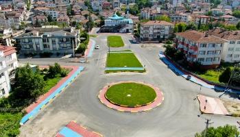 Bağlar Caddesi’nin Üst Yapı Çalışmalarında Sona Gelindi