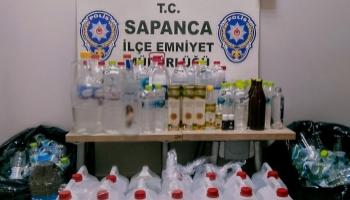 Sakarya Sahte İçki Operasyonu : "85 Litre Etil Alkol Ele Geçirildi"