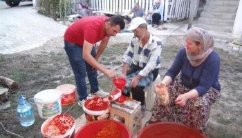 'Sakin Şehir' Taraklı'da İmece Usulü Kış Hazırlığı Başladı!