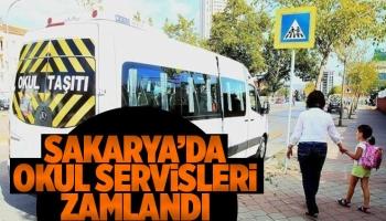 Sakarya'da okul servisleri zamlandı