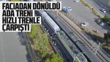 Ada treni hızlı tren ile kafa kafaya çarpıştı