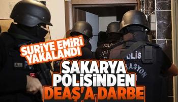 Sakarya polisinden DEAŞ'a darbe