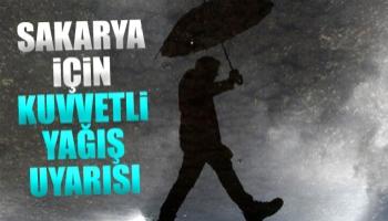 Hafta sonu kuvvetli yağış geliyor